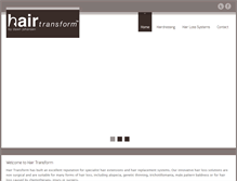 Tablet Screenshot of hairtransform.co.uk